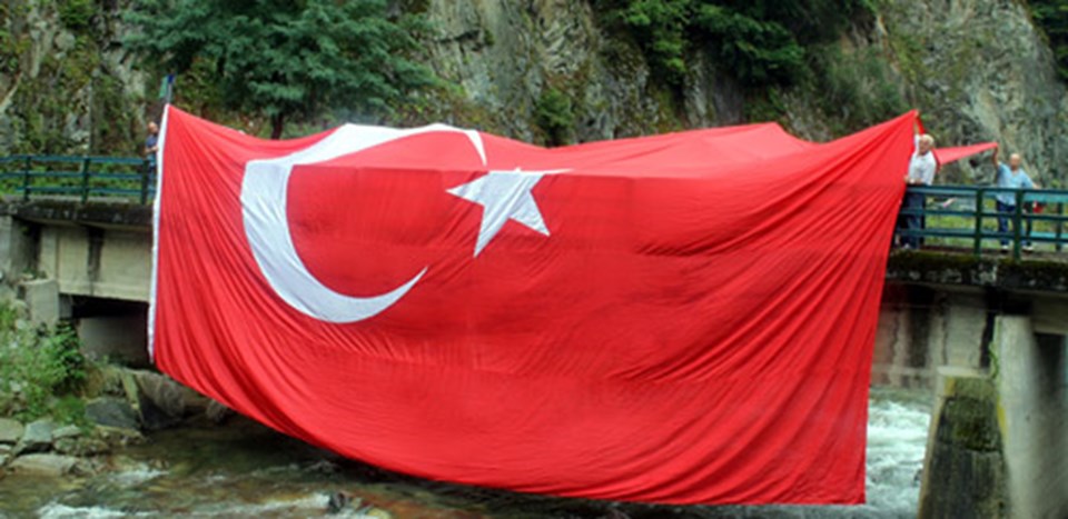 Rize'de HES protestosu - 1