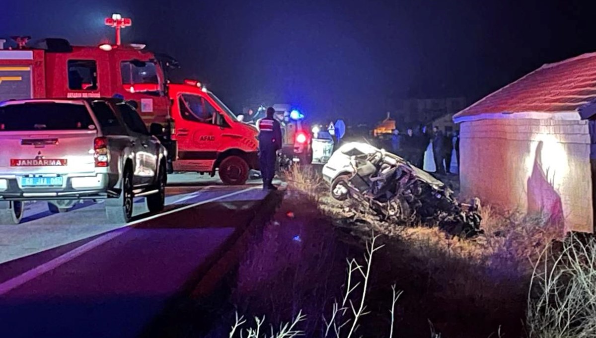 Aksaray'da feci kaza: 6 kişi hayatını kaybetti