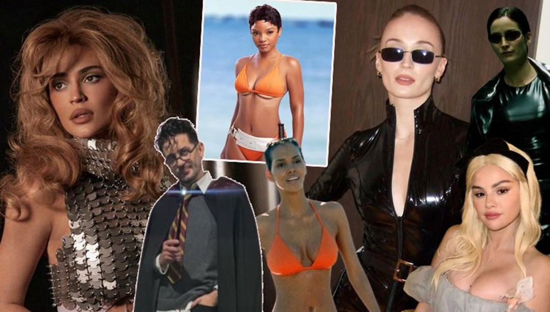 Kılıktan kılığa girdiler: Ünlülerin Cadılar Bayramı kostümleri