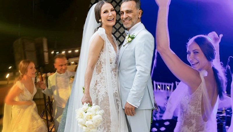 Ece Dizdar düğün fotoğraflarını paylaştı
