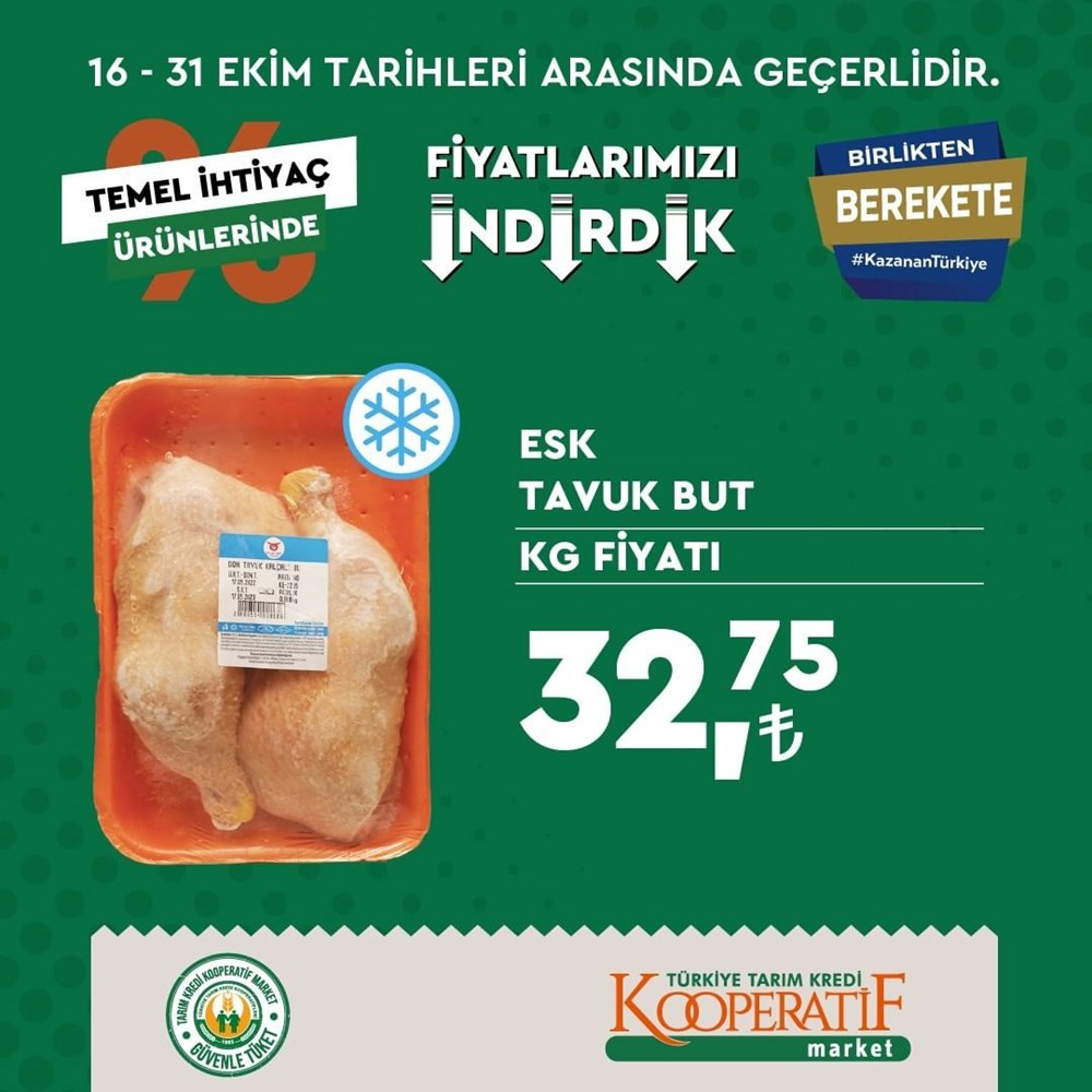 Tarım Kredi Kooperatif Market temel ihtiyaç ürünlerinde büyük indirimler (17-31 Ekim güncel indirimli ürünler kataloğu) - 22
