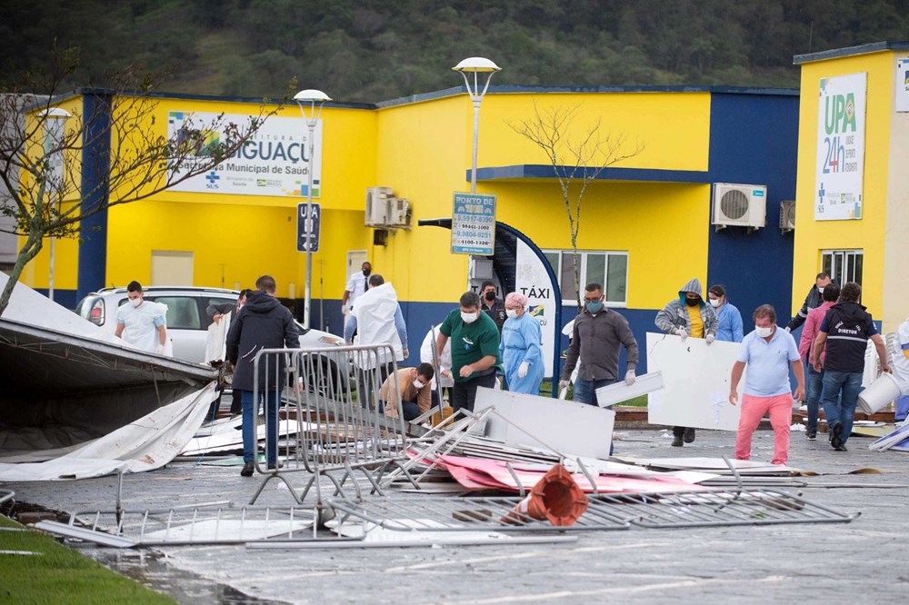 Brezilya'nın güneyini fırtına vurdu: 10 ölü - 6