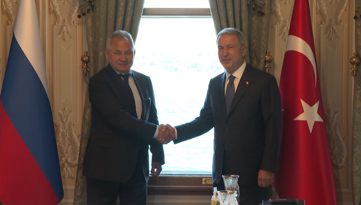 Milli Savunma Bakanı Akar, Rus mevkidaşı Şoygu ile görüştü