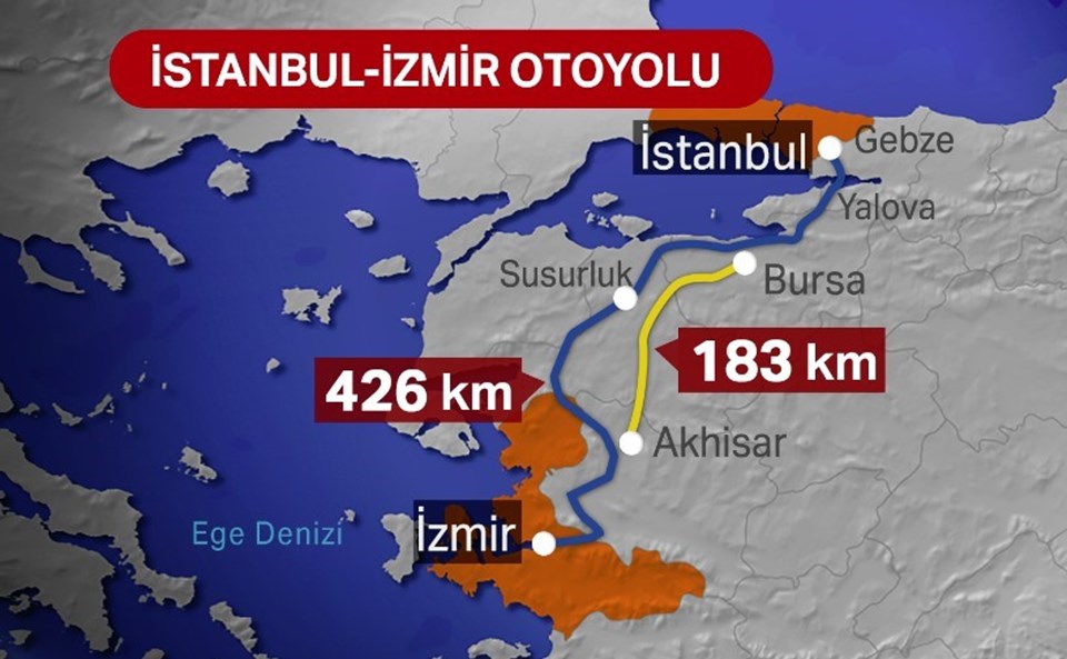 İstanbul ile İzmir arası 3,5 saate düşüyor - 1