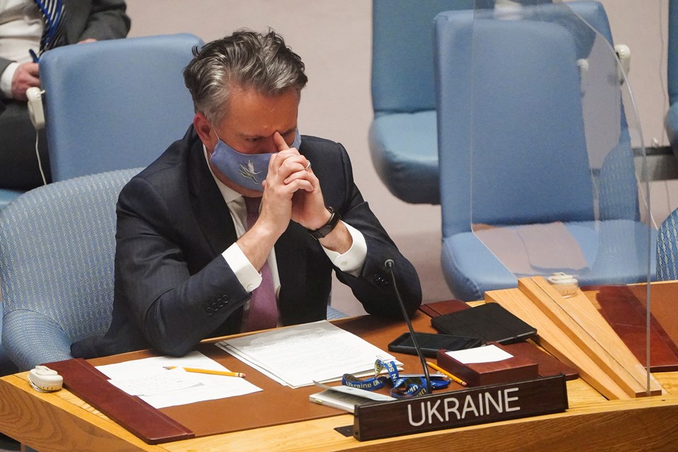Ukrayna'nın Birleşmiş Milletler (BM) Daimi Temsilcisi Sergiy Kyslytsya