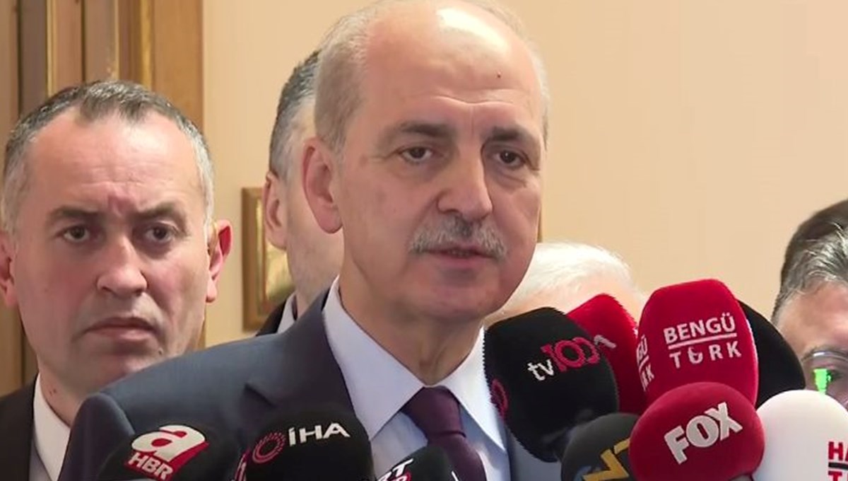 Meclis Başkanı adayı Numan Kurtulmuş başvurusunu yaptı