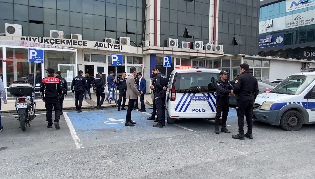 Büyükçekmece’de adliye önünde cinayet (Boşanma davası için gelen damadını öldürdü)