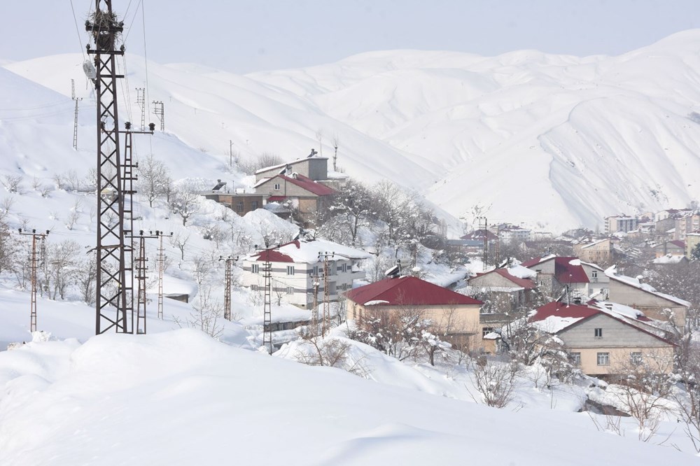 Bitlis'te çığ riski: 40 ev boşaltıldı - 8