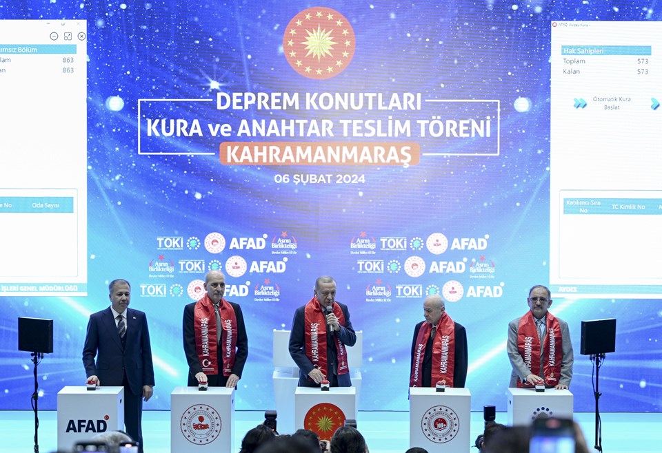 Kahramanmaraş’ta deprem konutları teslim töreni | Cumhurbaşkanı Erdoğan: İfademizin üzerinde tepiniyorlar - 1