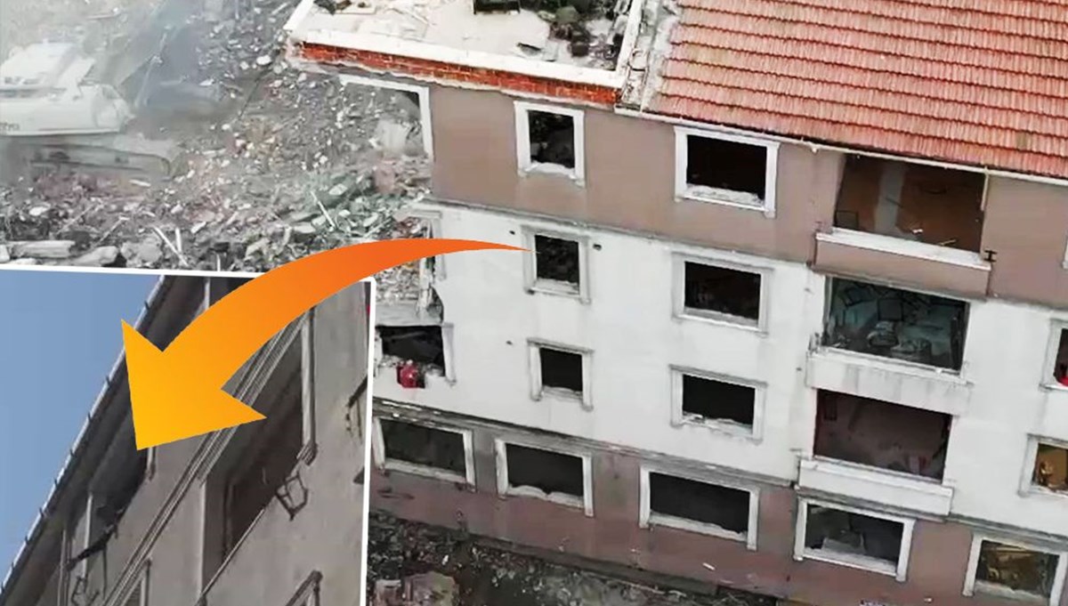 Avcılar'da korku dolu anlar: Yıkım sırasında binanın içerisinden el salladı Avcılar'da korku dolu anlar: Yıkım sırasında binanın içerisinden el salladı