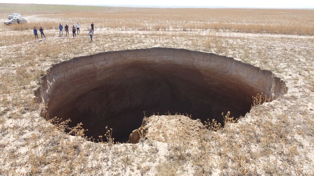 Konya'da 70 metre derinliğinde obruk - 11