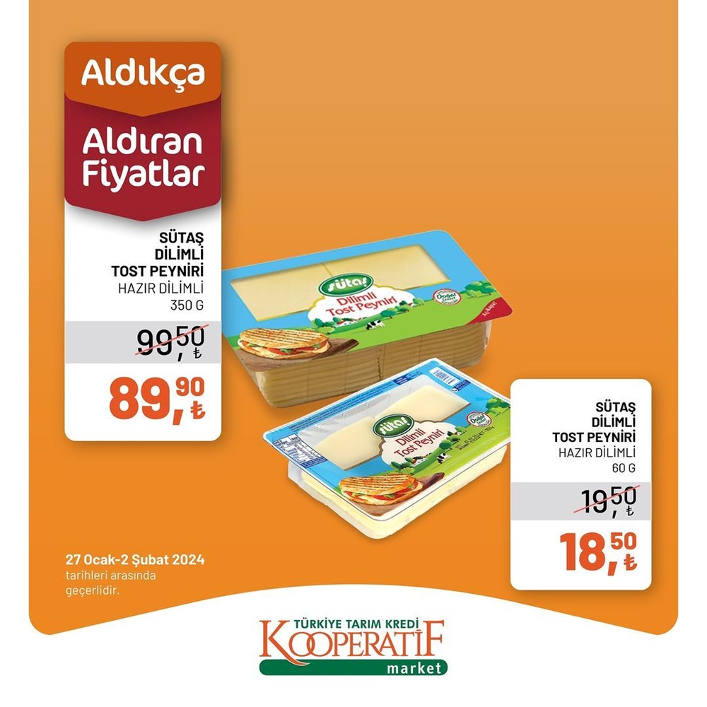 Tarım Kredi Kooperatif Market'te şubat ayına özel yeni indirimli ürünler listesi (29 Ocak-2 Şubat 2024 Tarım Kredi Market indirimleri) - 13