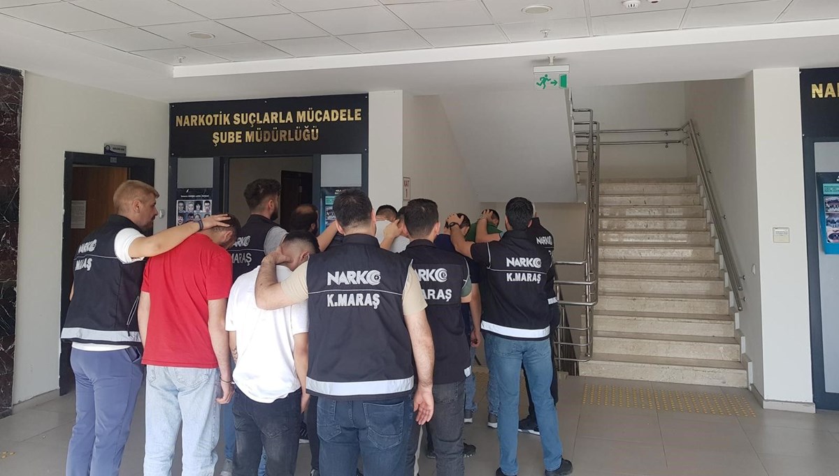 Kahramanmaraş'ta uyuşturucuya 14 tutuklama Kahramanmaraş'ta uyuşturucuya 14 tutuklama
