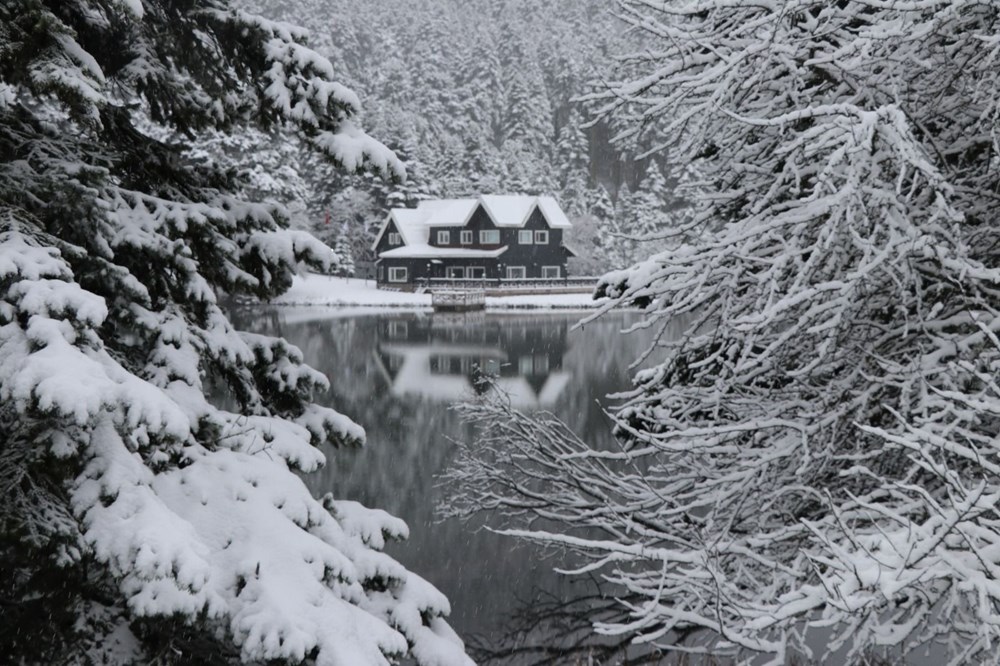 Bolu'da 'tabiatın kalbi' Gölcük ve Mudurnu'dan kartpostallık fotoğraflar - 12