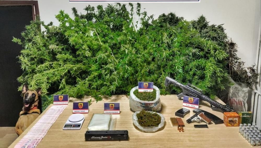 Karabük'te uyuşturucu operasyonu