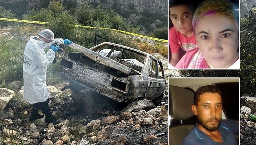 5 km arayla yanarak öldüler: 3 kişilik ailenin cinayet zanlısı cezaevinde intihar etti