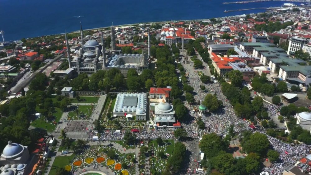 Ayasofya-i Kebir Camii Şerifi ibadete açıldı (Ayasofya'da 86 yıl sonra ilk namaz) - 10