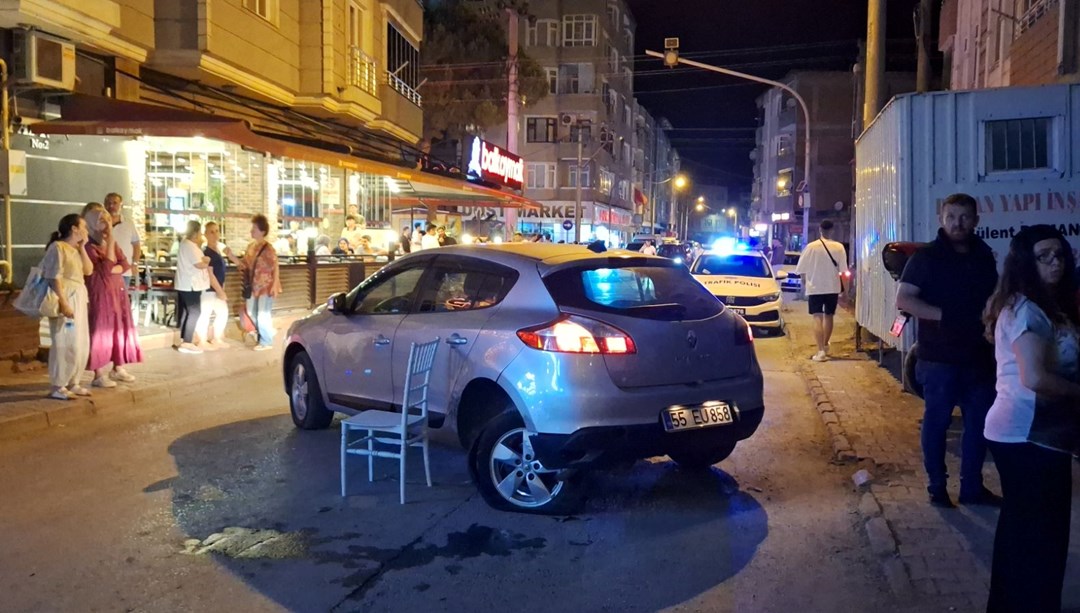 Samsun’da otomobiller çarpıştı, 4 kişi yaralandı