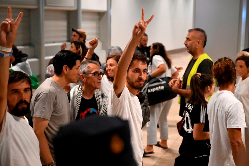 Sumud aktivistleri kahramanlar gibi karşılandı - 8