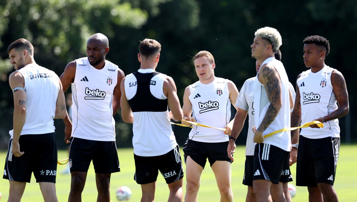 Beşiktaş'ta yeni sezon hazırlıkları sürüyor