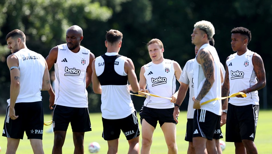 Beşiktaş'ta yeni sezon hazırlıkları sürüyor