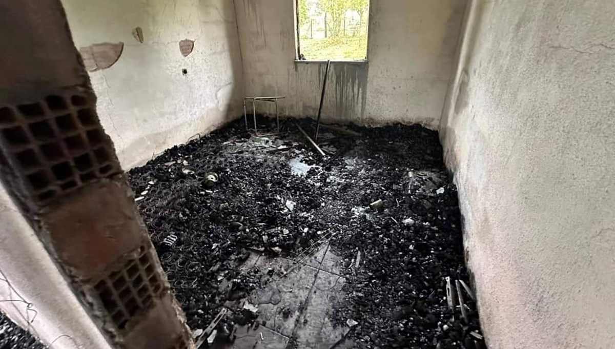 Ordu'da belediye başkan yardımcısının evi kül oldu Ordu'da belediye başkan yardımcısının evi kül oldu