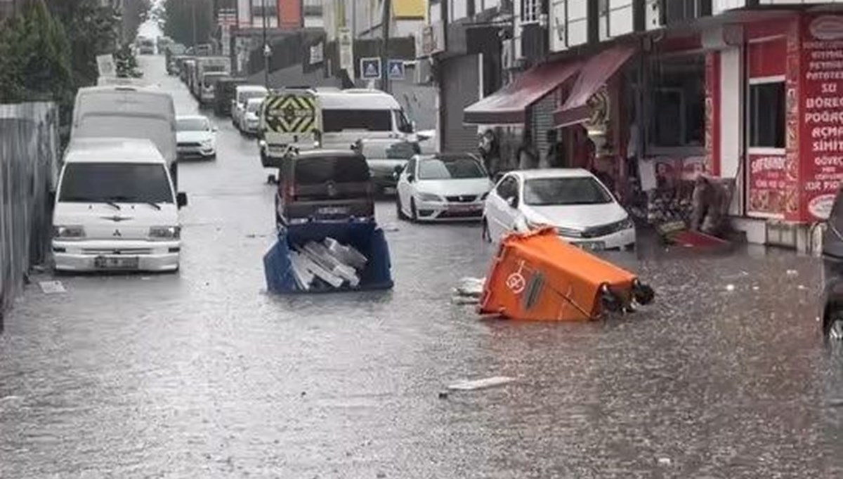 İstanbul'da şiddetli sağanak