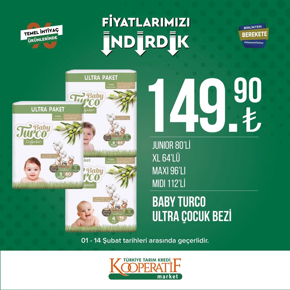 Tarım Kredi Kooperatif Market yeni indirimli ürünler listesi belli oldu (1-14 Şubat güncel indirimli ürünler kataloğu) - 5