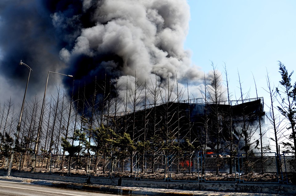 Tuzla'da fabrika yangını - 4