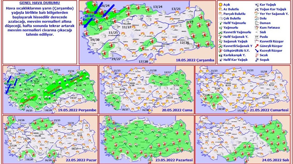 Meteoroloji'den Marmara için 'sarı kodlu' uyarı (İstanbul'da hava durumu nasıl olacak?) - 1
