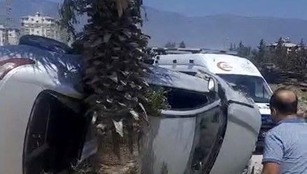 Hatay'da kaza: İki yaralı