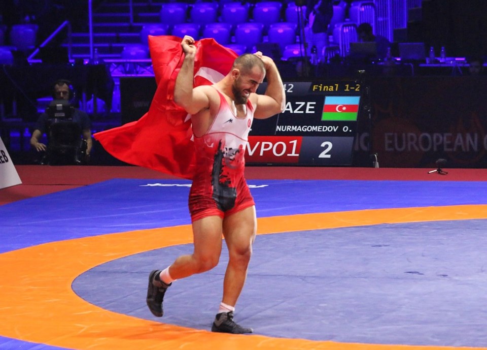 SON DAKİKA: Taha Akgül 10. kez Avrupa şampiyonu oldu - 1