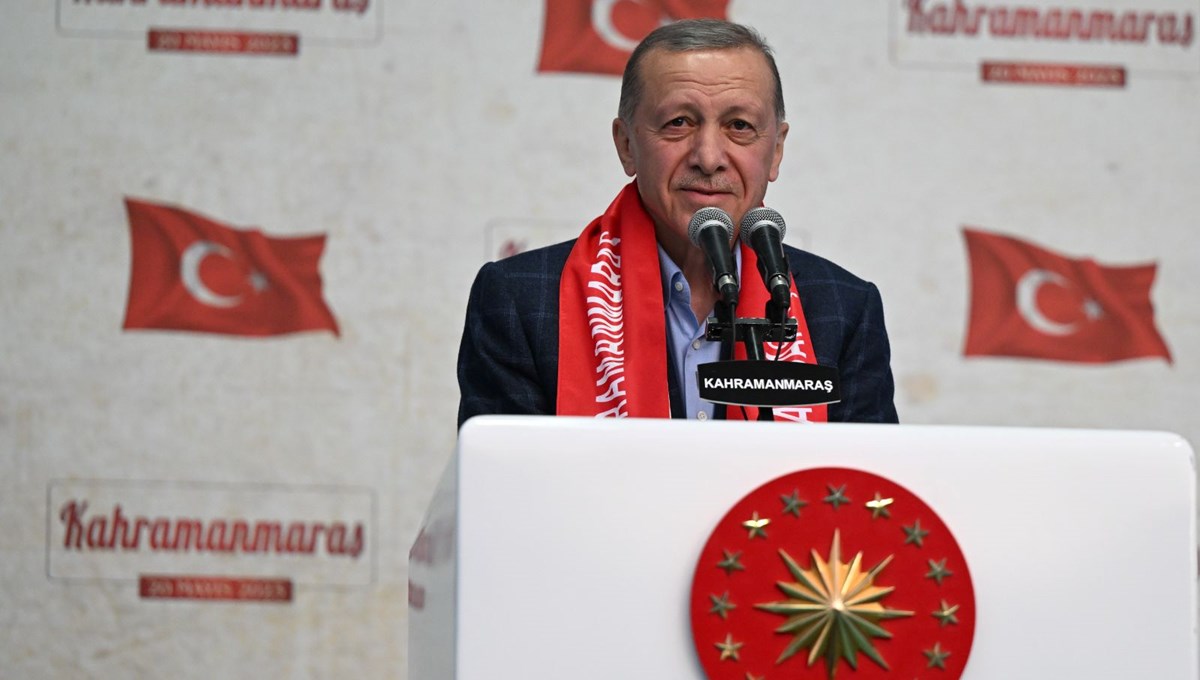 Cumhurbaşkanı Erdoğan'dan Kahramanmaraş'ta 28 Mayıs mesajı Cumhurbaşkanı Erdoğan'dan Kahramanmaraş'ta 28 Mayıs mesajı