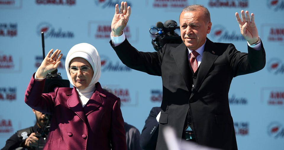 Ankara'da Cumhur İttifakı mitingi - 1