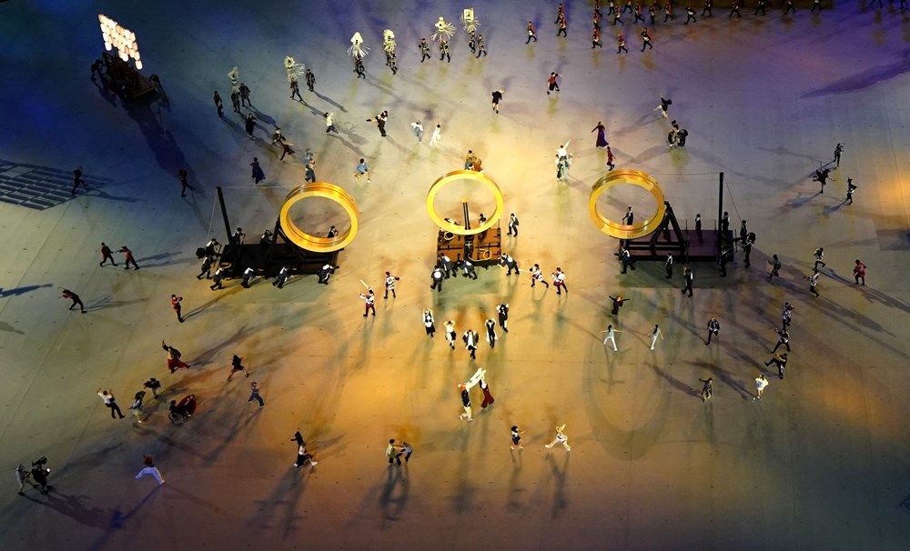 2020 Tokyo Olimpiyatları görkemli açılış töreniyle başladı - 82