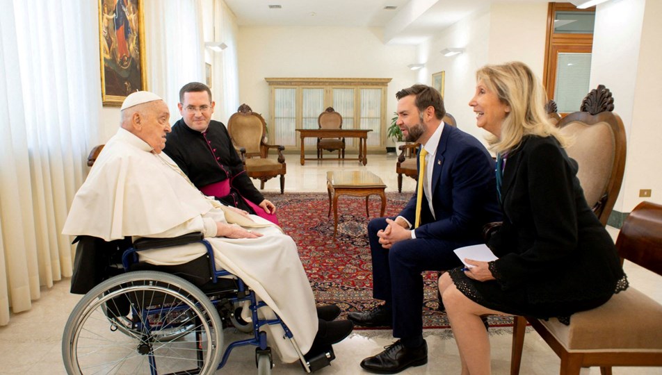 ABD Başkan Yardımcısı Vance, Papa Francis’le görüştü