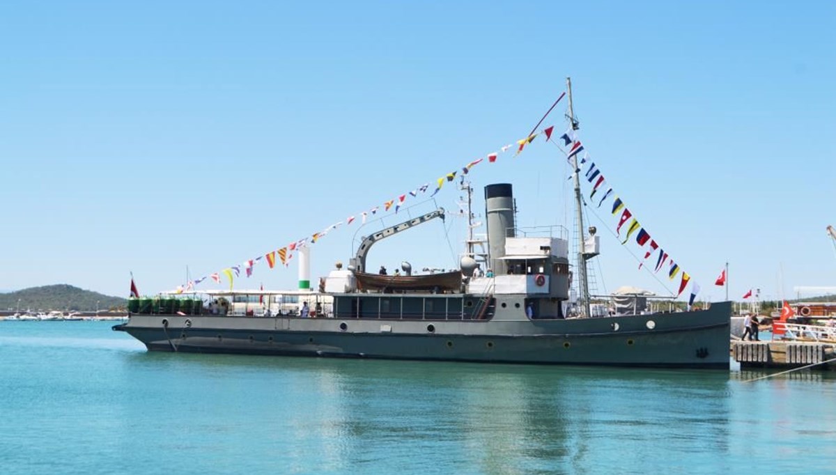 TCG Nusret Gemisi, Ayvalık’ta