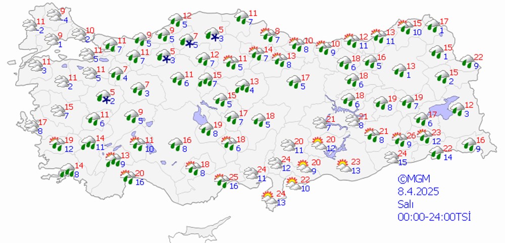 Bahar beklerken kar geliyor: AKOM ve Valilikten İstanbul'a uyarı - 11