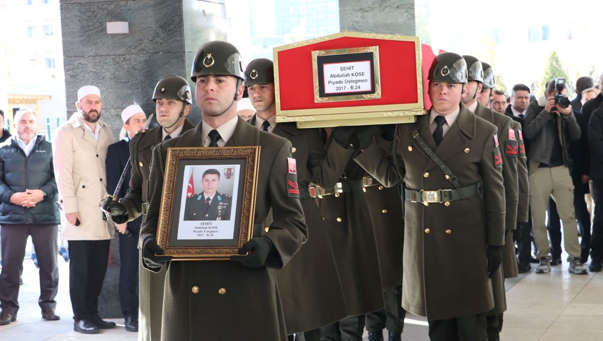 Pençe Kilit şehidine veda Pençe Kilit şehidine veda