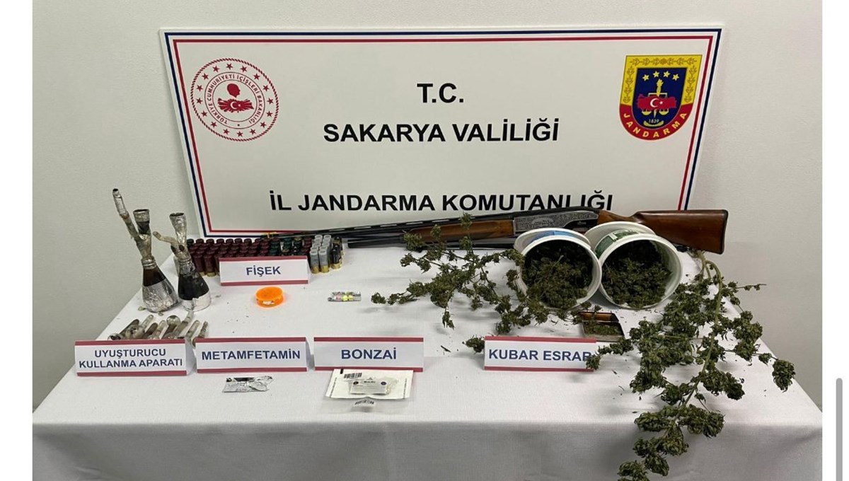 Sakarya'da uyuşturucu ticaretine 6 gözaltı