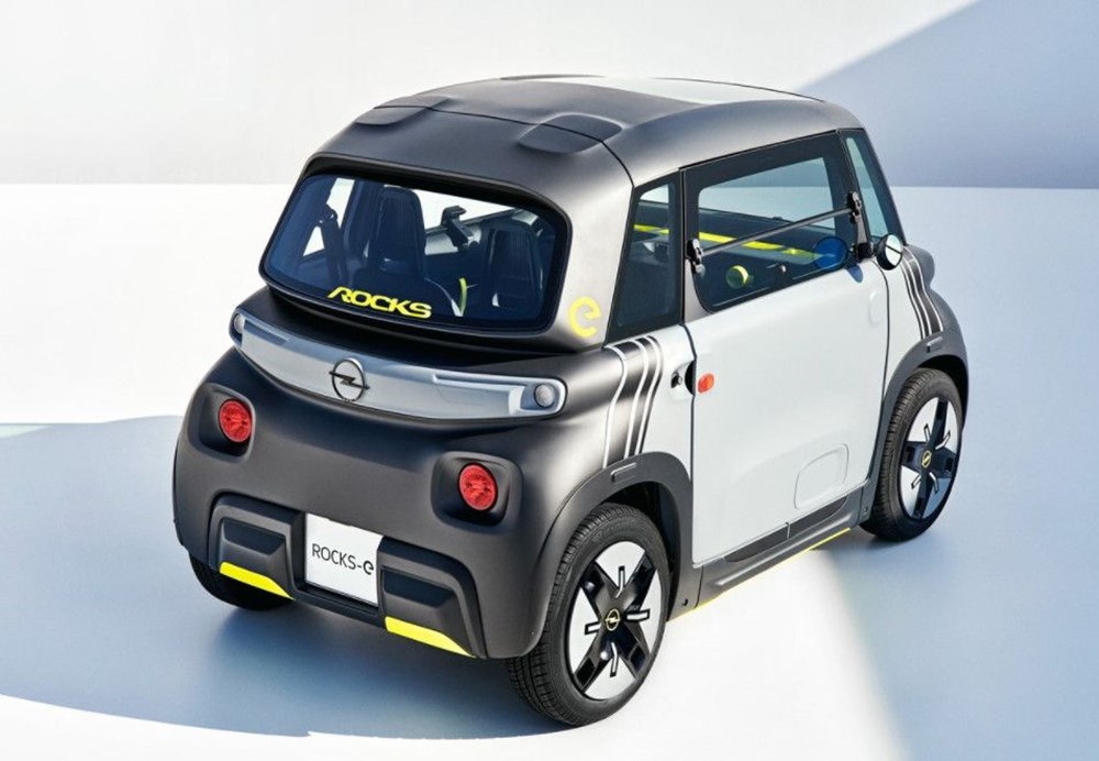 Opel'den elektrikli şehir aracı: Rocks-e 9 Opel'den elektrikli şehir aracı: Rocks-e