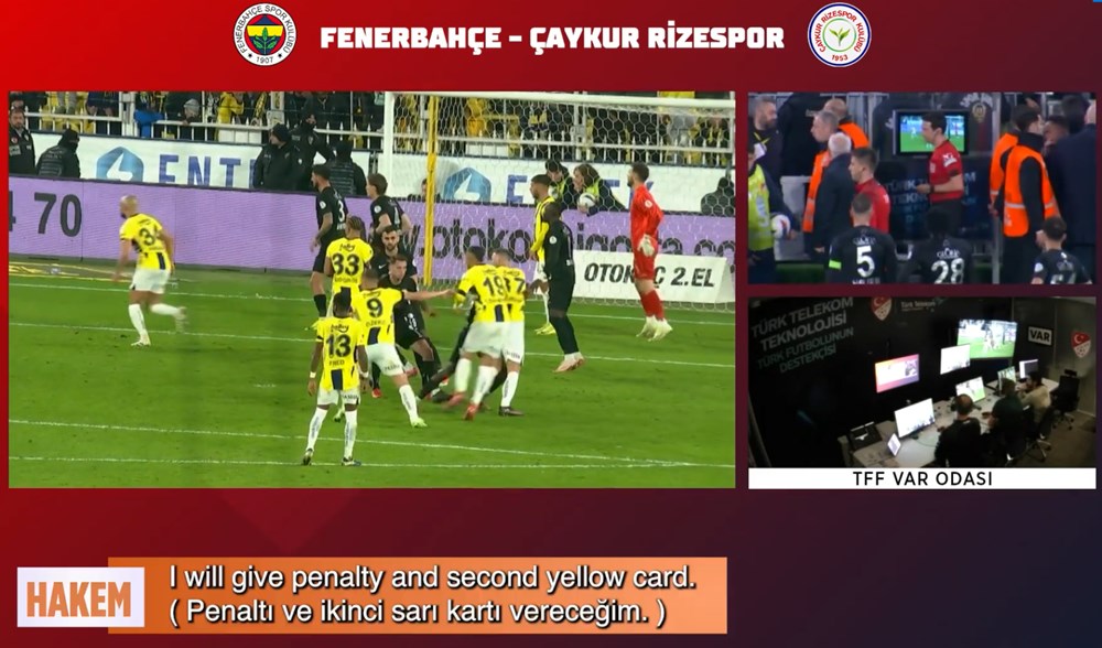 Süper Lig'de 22. haftanın VAR kayıtları açıklandı - 8