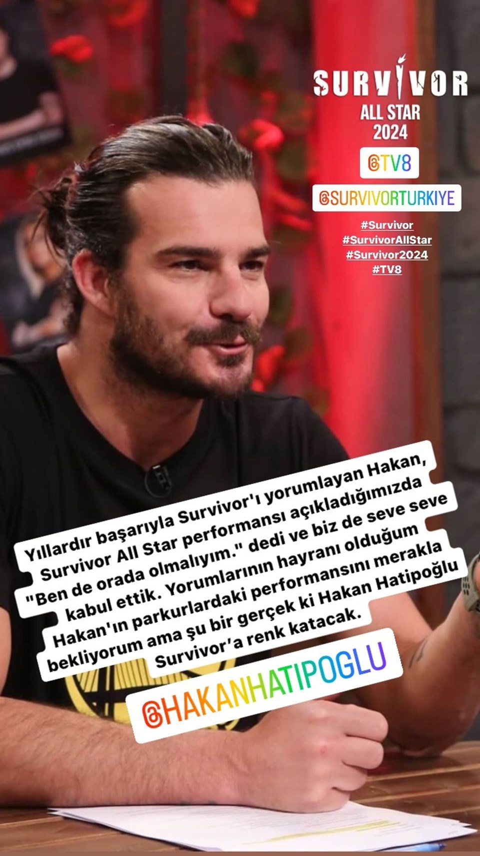 Hakan Hatipoğlu Survivor All Star kadrosuna dahil oldu - 1