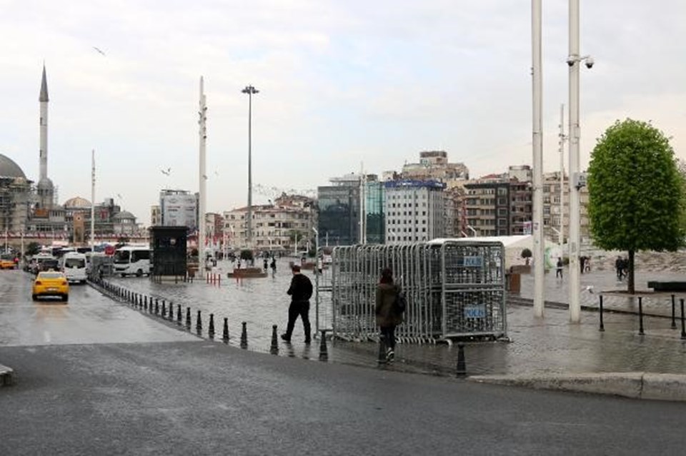 Taksim'de 1 Mayıs önlemleri - 1