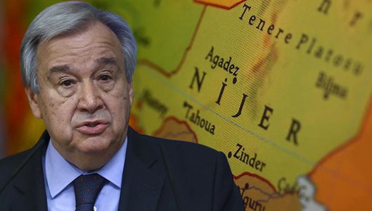Nijer'de askeri yönetimden BM Genel Sekreteri Guterres'e suçlama Nijer'de askeri yönetimden BM Genel Sekreteri Guterres'e suçlama