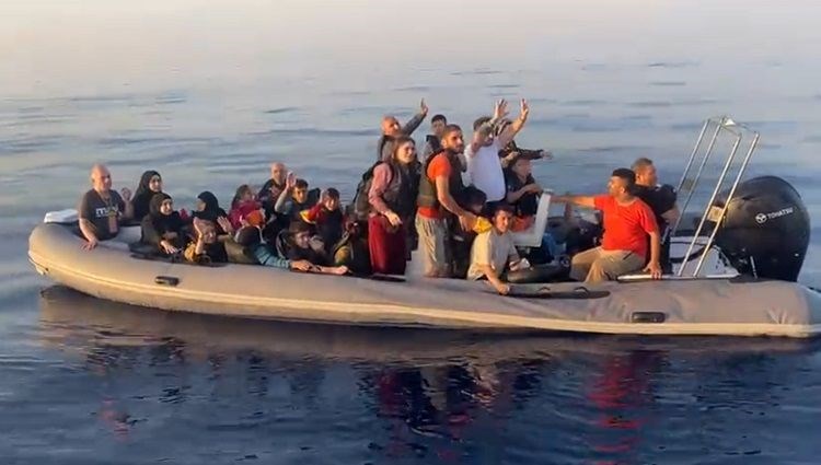 115 düzensiz göçmen yakalandı