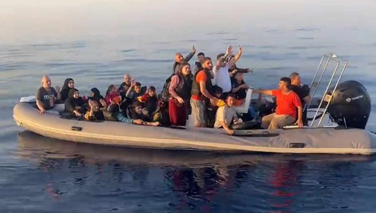 115 düzensiz göçmen yakalandı 115 düzensiz göçmen yakalandı