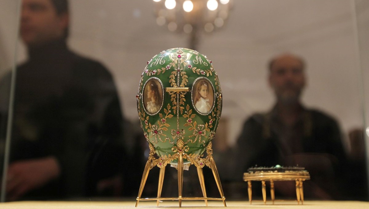 Rus oligarka ait yatta 'Faberge' yumurtası bulundu
