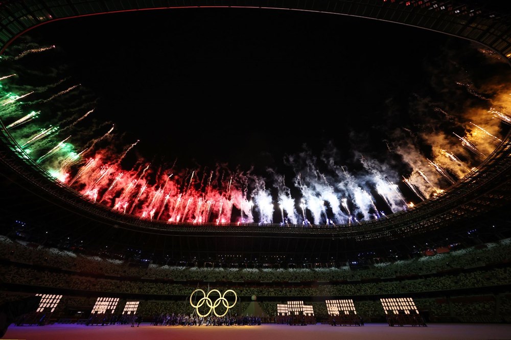 2020 Tokyo Olimpiyatları görkemli açılış töreniyle başladı - 25