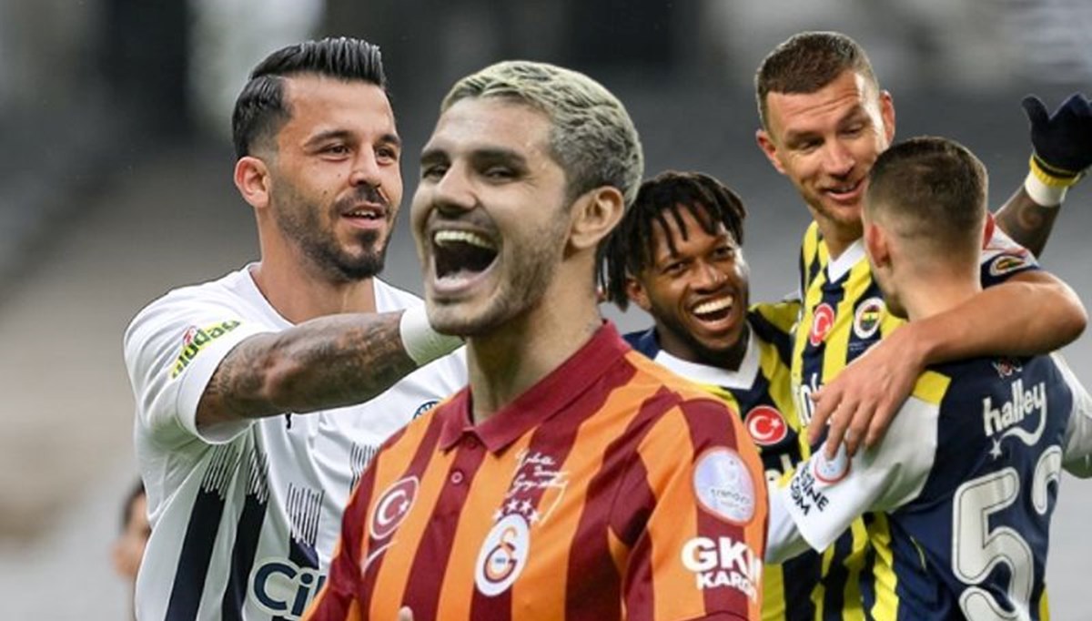 Süper Lig'de gol krallığında son durum